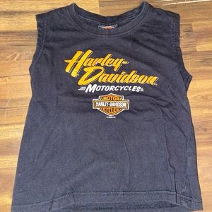 Boys Harley Davison tank top